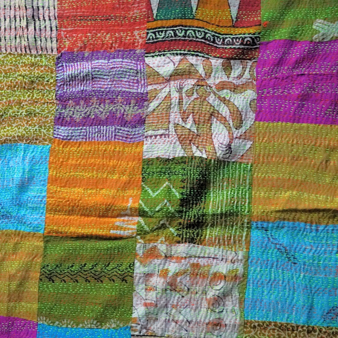 カンタ刺繍ショール、ストール A