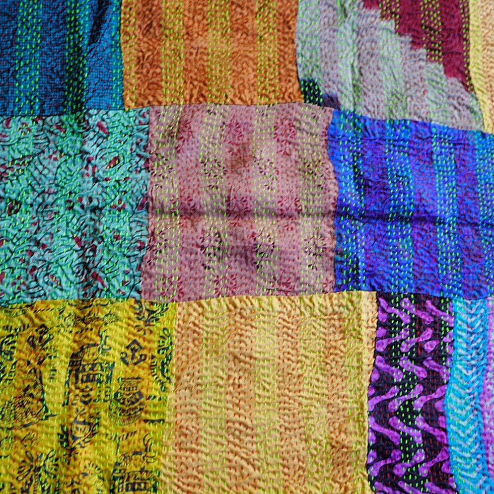 カンタ刺繍ショール、ストール C