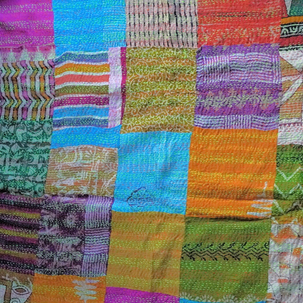 カンタ刺繍ショール、ストール A