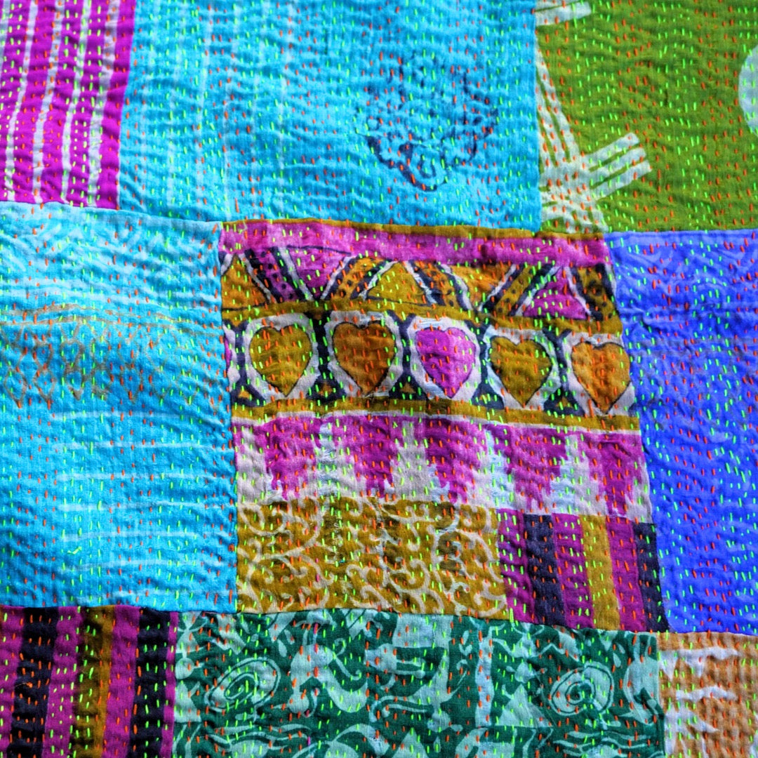 カンタ刺繍ショール、ストール B