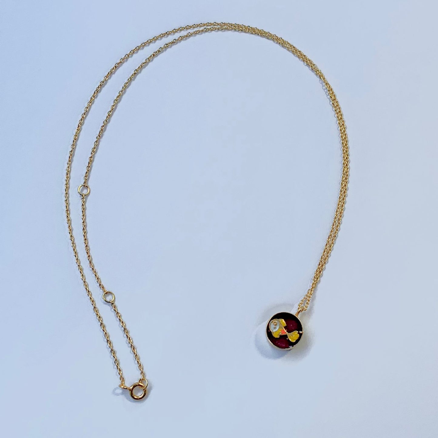 meenakari 项链 鱼