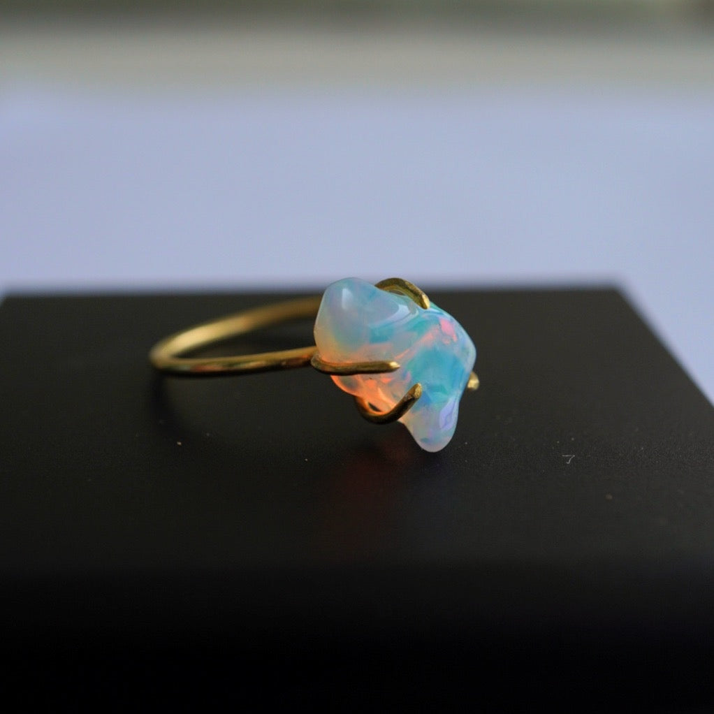 Natural opal ring size 13 OPR3813