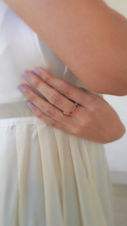 ジュエルリング　トルマリン　12号