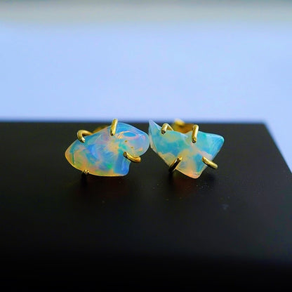 Natural opal earrings A OPE38A