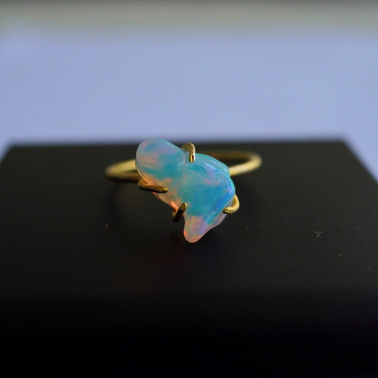Natural opal ring size 13 OPR3813