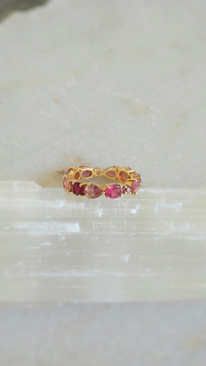 ジュエルリング　トルマリン　12号