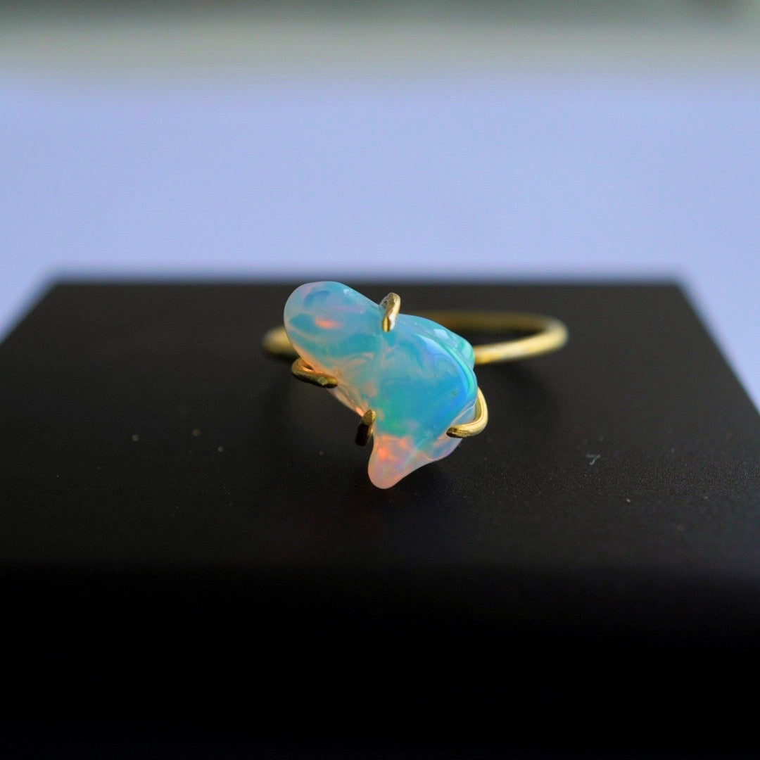 Natural opal ring size 13 OPR3813