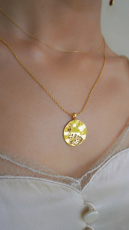 Peacockネックレス