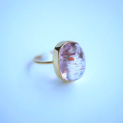 Fire quartz ring “Quartz of passion” No. 13 FQR36