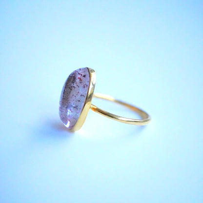 Fire quartz ring “Quartz of passion” No. 11 FQR362