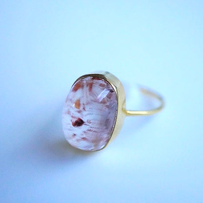Fire quartz ring “Quartz of passion” No. 13 FQR36