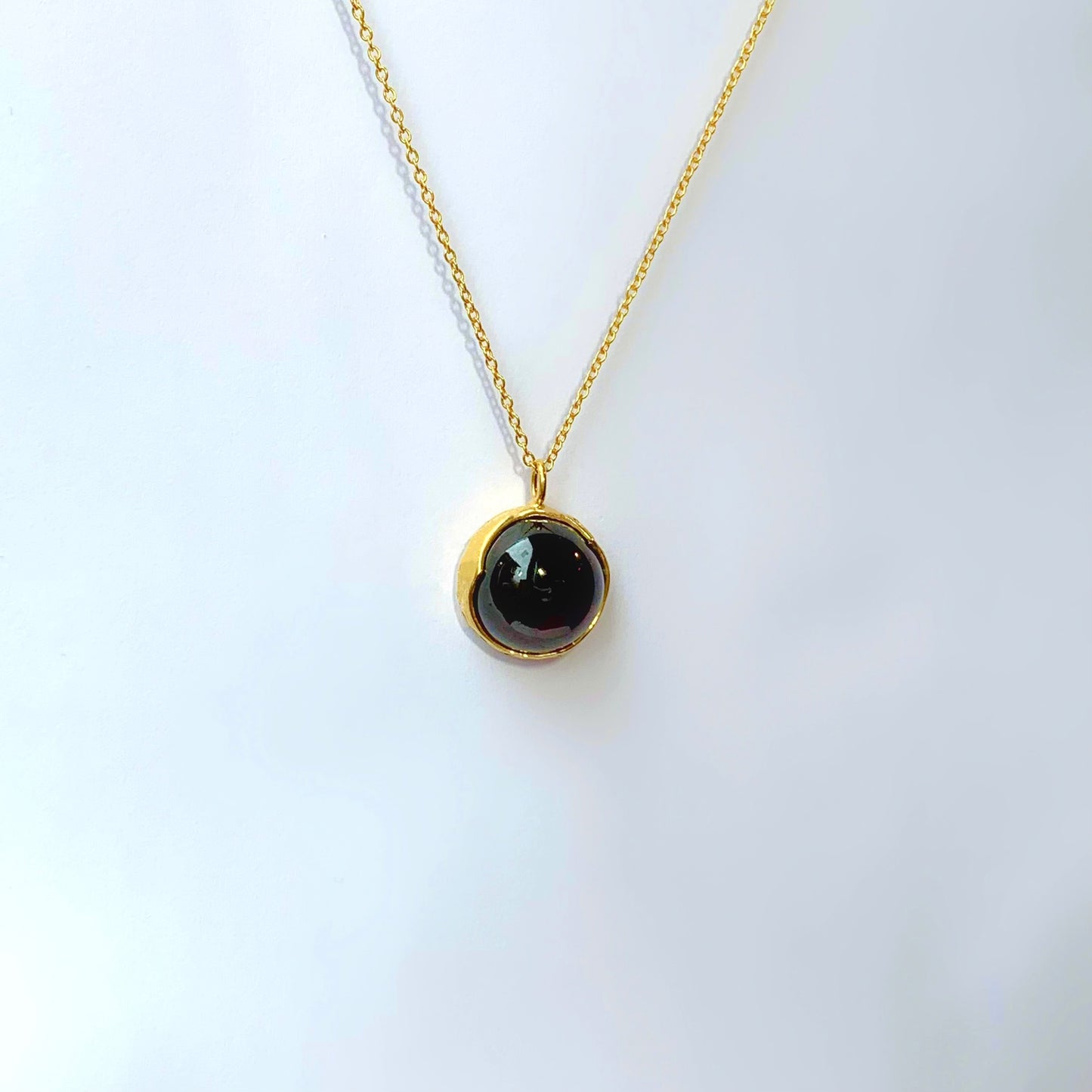 Garnet necklace Bloom
