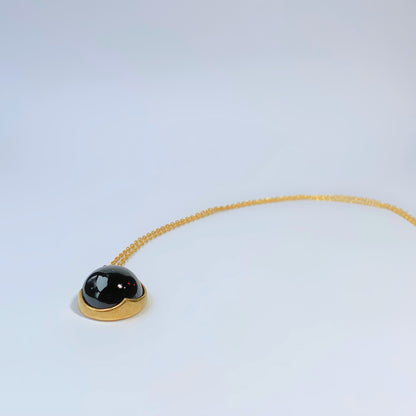 Garnet necklace Bloom
